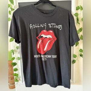 The Rolling Stones Black Graphic Tee